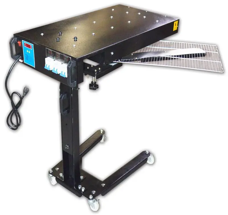 YOKOMA ASC-A110 110V 18"x24" Flash Dryer 1800W, Single Tube Portable Drying Machine for Screen Printing
