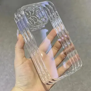 Simple Transparent Phone Case for iPhone 17 Pro Max Plus Air/16/15/14/13/12/11  Men and Women Fashion Protection Mobile Phone Shell Phone Case