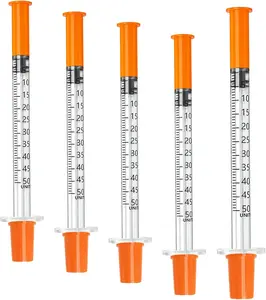 0.5ml 31G 5/16 Inch (8mm) U-100, Disposable Individually Package (25pcs)