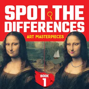 USED-Spot the Differences: Art Masterpieces, Book 1 by Dover (Paperback)