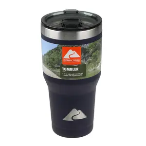 Ozark Trail 32 oz Vacuum Insulated Stainless Steel Tumbler, Black