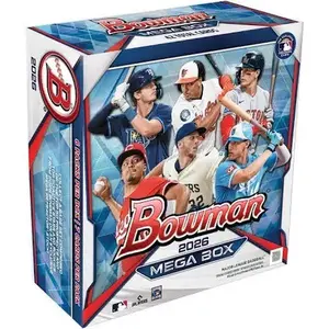 2026 Bowman Baseball Mega Box 42 Cards