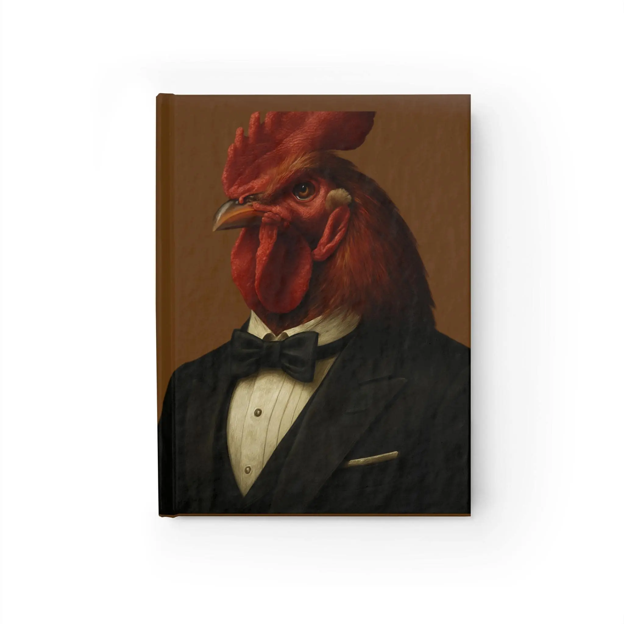 Whimsical Rooster Journal - Funny Gift, Writing Notebook, Elegant Stationery, Unique Diary, Artful Organizer