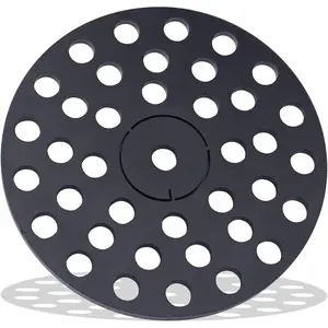 5" Cast Iron Drain Cover with Removable Drain Ports, Garage Drain Cover, Floor Drain, Floor Strainer