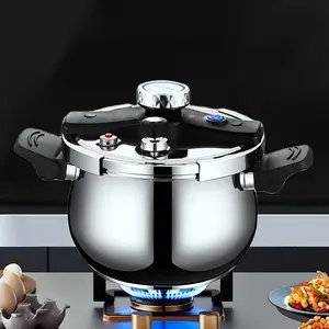 6.5L Stainless Steel Pressure Cooker, Multifunctional Large Capacity Pressure Cooker, Household Kitchen Appliances for Home Use