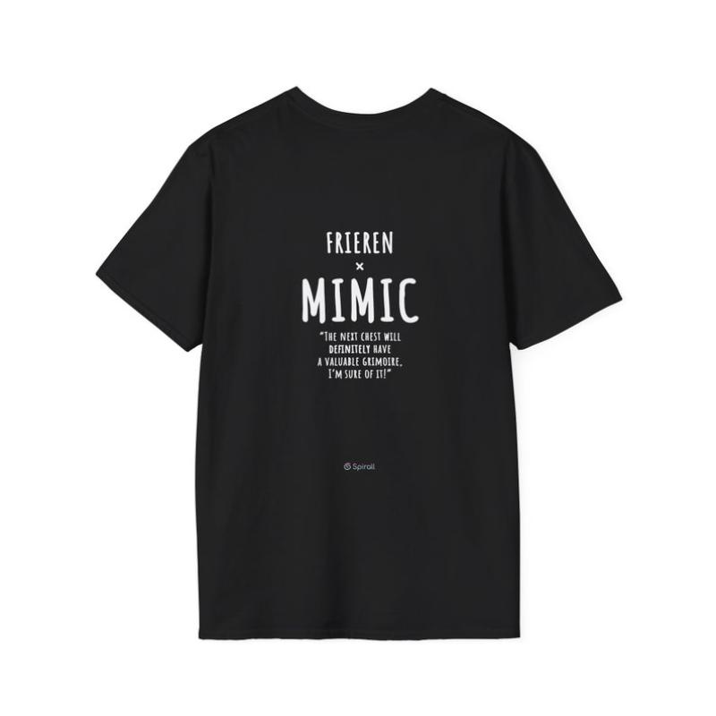Frieren x Mimic T-Shirt - Unisex - Soft, lightweight, funny, cute anime shirt Casual Breathable