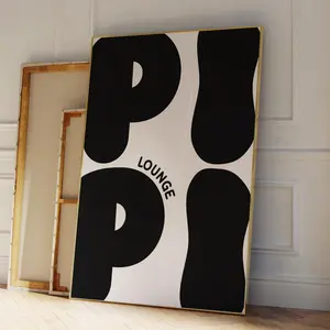 Pipi Lounge Poster, Gäste WC Schild, Lustiges Badezimmer Poster, Toilettenschild Druck, Pipi Kaka Land Print, Witzige Toilette Wall Art, Unframed Room Decor | 5 size, 8x12 to 27x40 inch