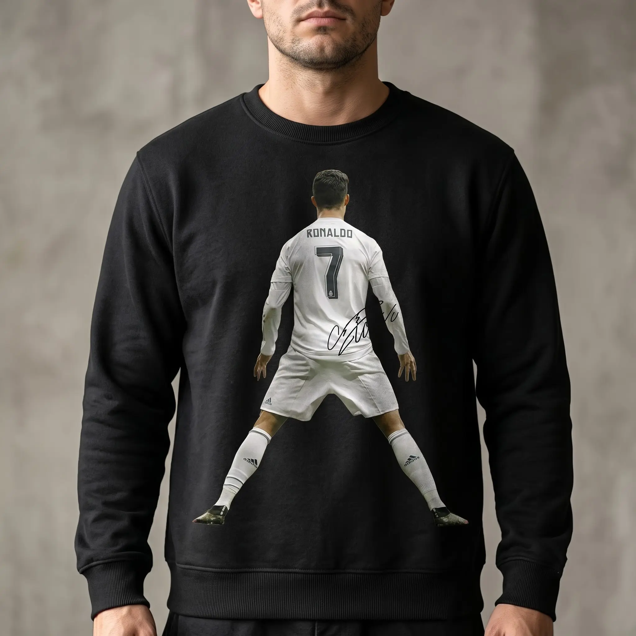 Adults & Youth Soccer Legend Gildan T-Shirt & Sweatshirt, Number 7 Football Player Graphic Top, Soccer Fan Gift