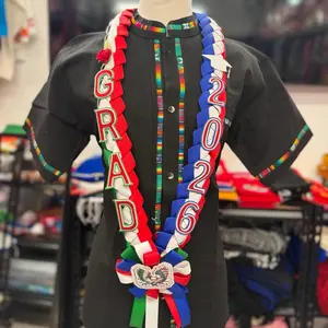 Binational graduations leis class 2026 unisex stole Mexico USA