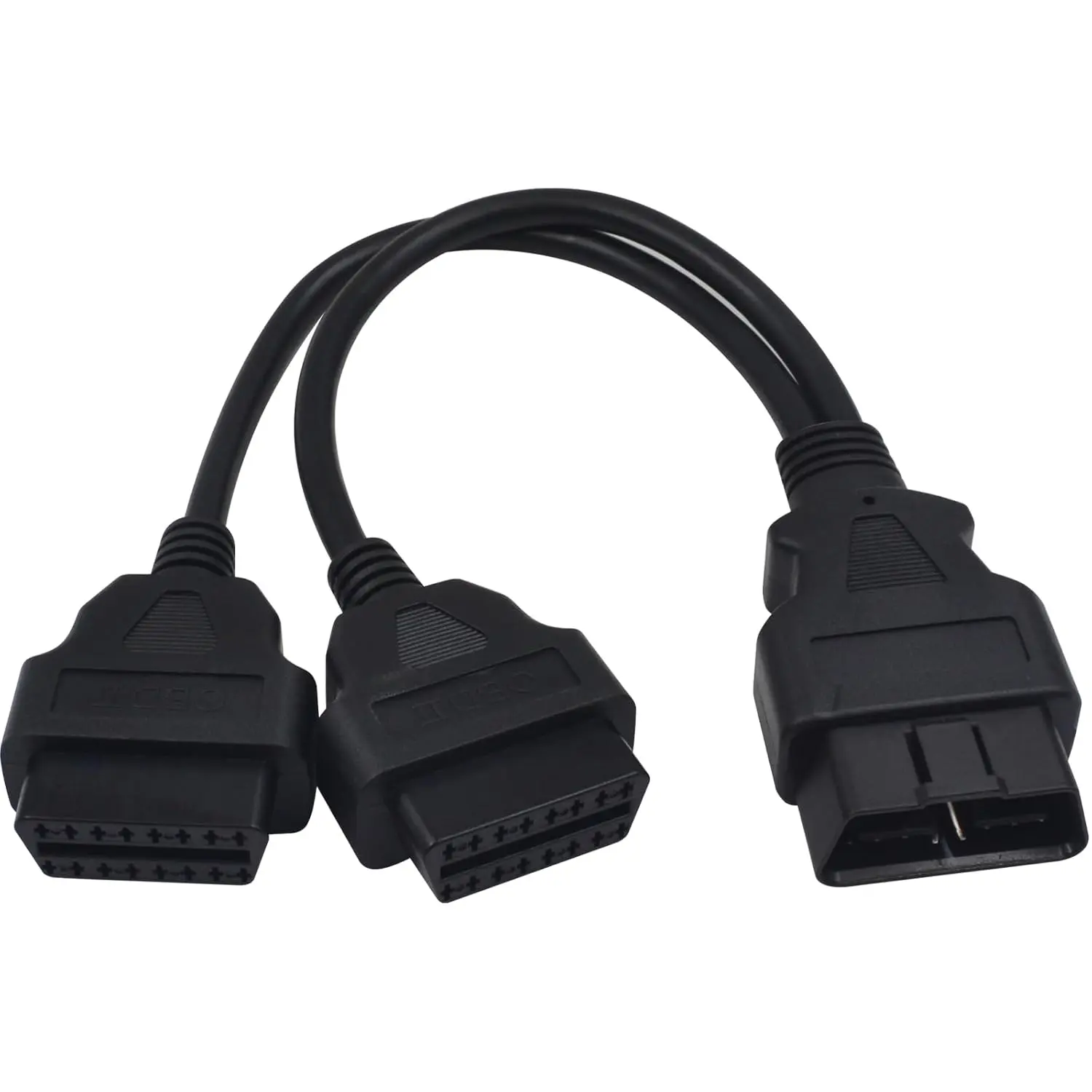 OBD Splitter Cable FT/cm, Pin Male to Female, Extension Cord for Automotive Diagnostic Tool