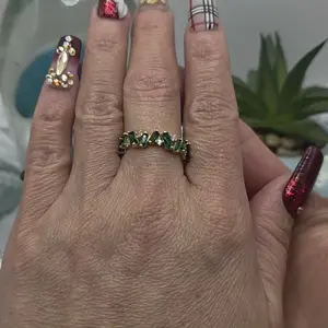 Rhinestone Decorated Rings for Women, Fashion Jewelry for Party, Daily Clothing Decor, Trendy All-match & Exquisite Wedding Party Girlfriend Gifts Jewelry, Elegant Ring