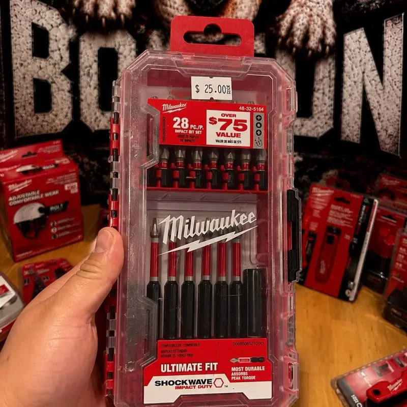 SHOCKWAVE Impact Duty Alloy Steel Screw Driver Bit Set (28-Piece)