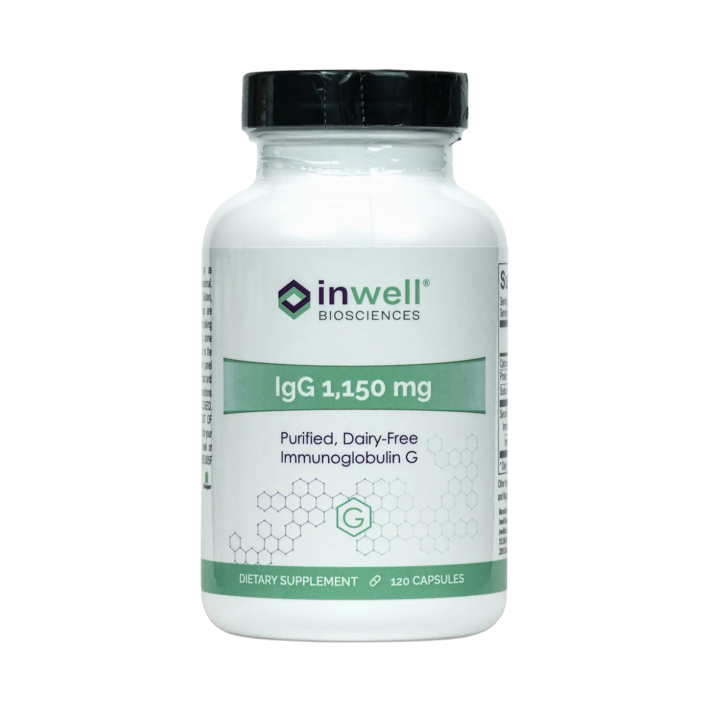 IgG 1,150mg - 120 Capsules (Inwell Biosciences)