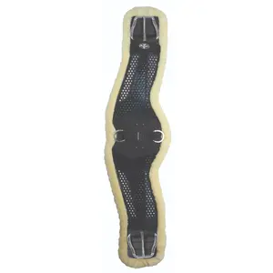 Professional's Choice VenTECH Contoured Cinch - Breathable Non-Slip Horse Girth with Stainless Steel Buckles Black / 26