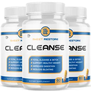(3 Pack) Sweet Restore Cleanse Advanced Support Vitamin Supplement 180 Capsules Healthcare