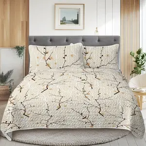 Premium Textured Quilt Set – Lightweight Comfort for Year-Round Living