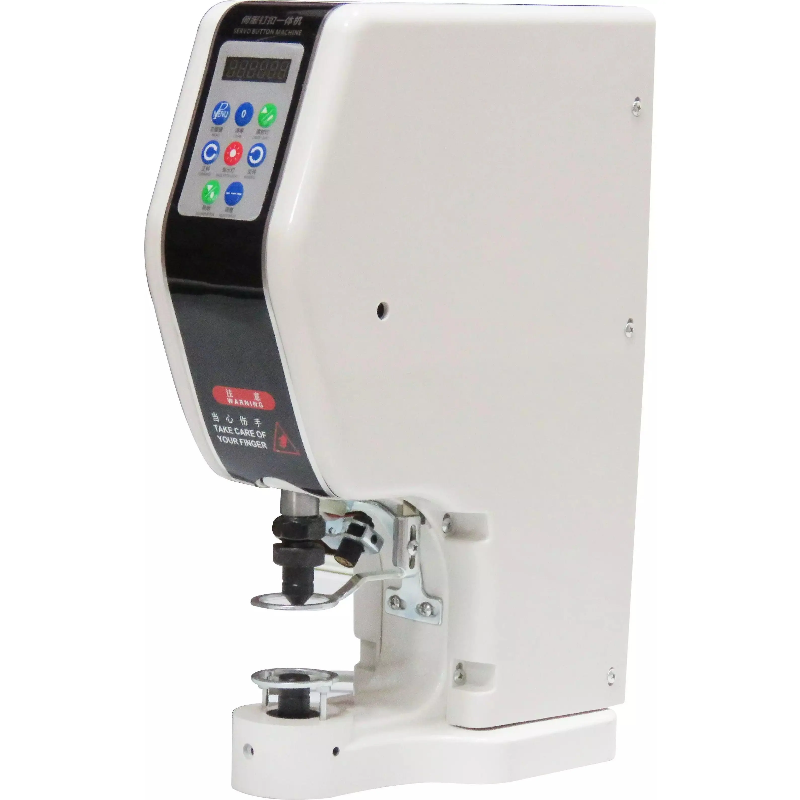 Servo Press for Grommets, Snaps, Buttons & Rivets w/Laser Pointer (1 Die Set)