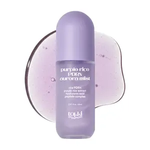 tokki on the moon purple rice PDRN aurora mist | Hydrating Facial toner mist with Rice Extract | Moisture Barrier Support | Radiant Glow | Vegan Korean Skincare | 2.87 fl.oz. (85ml)