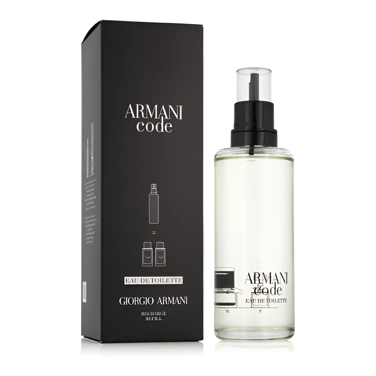 Armani Code for Men Eau de Toilette Refill, 5.0 Ounce