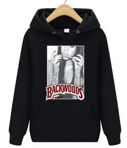 Backwoods Lady Graphic Printed Hoodie, Unisex Streetwear For Fan, Long Sleeve Pullover Hoodie