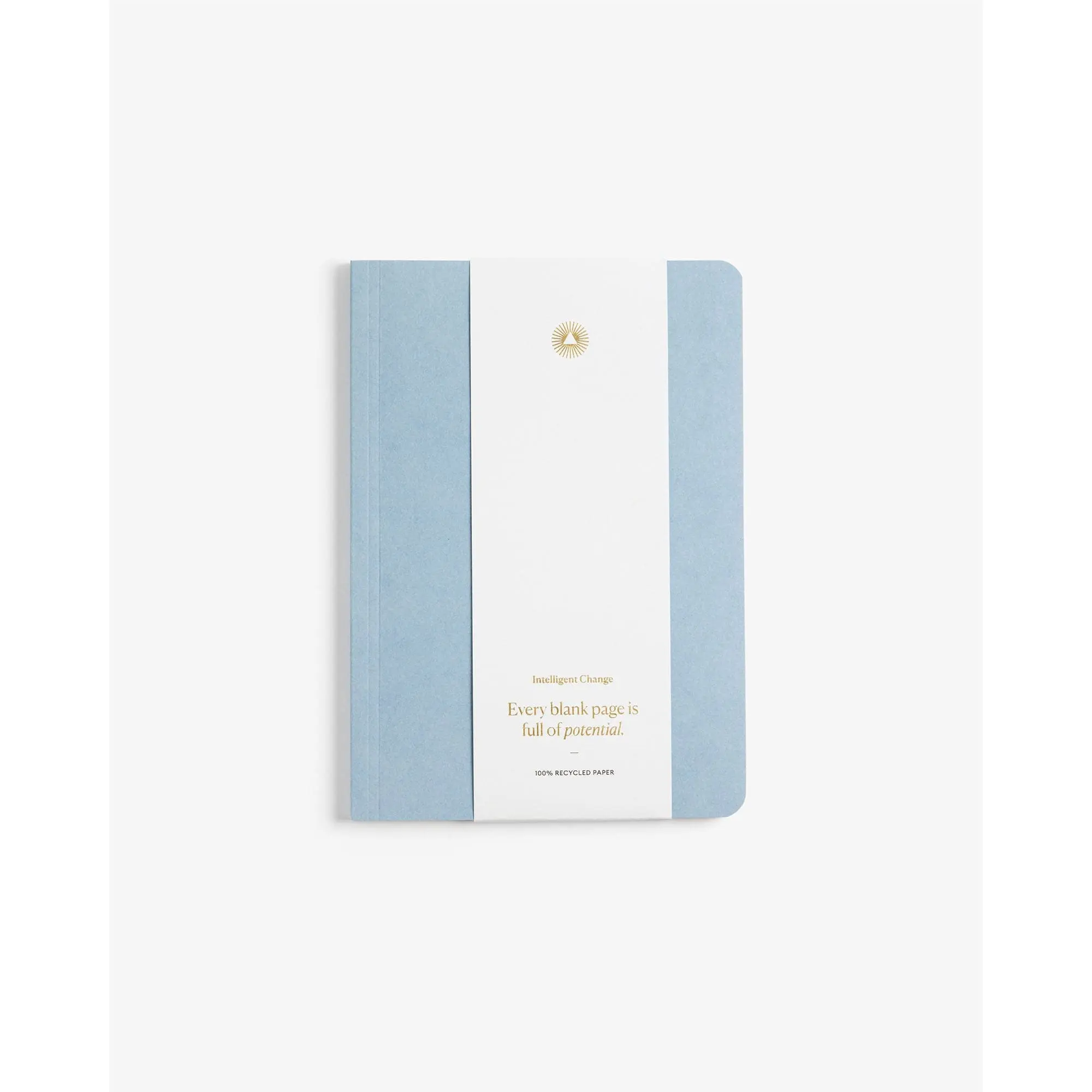 INTELLIGENT CHANGE LLC Lined Planner Notebook - Rectangular Soft-Cover, Blank Fillable Pages, Creative Musings & Journaling, Office Stationery for Daily Notes & Planning