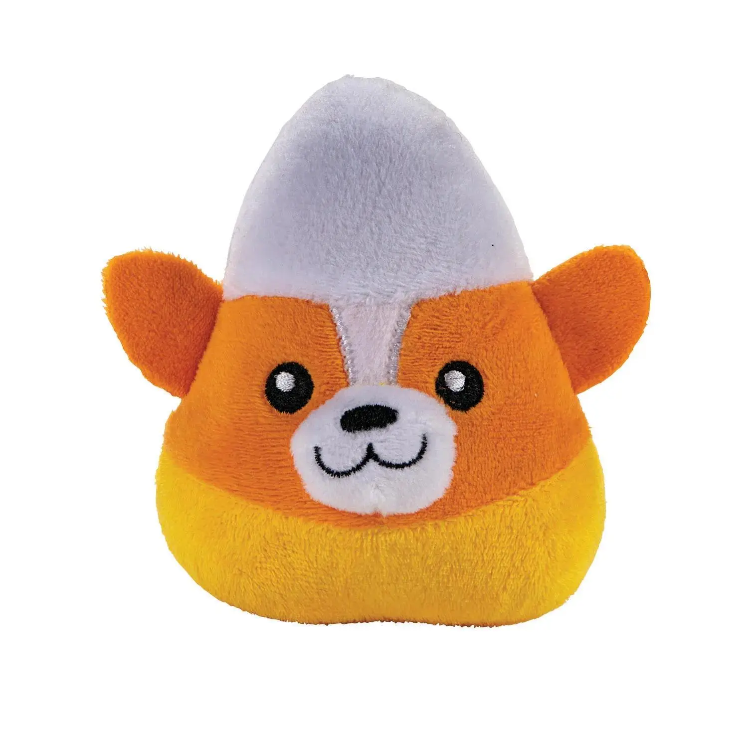 Halloween Candy Corn Stuffed Corgis - 12 Pc.