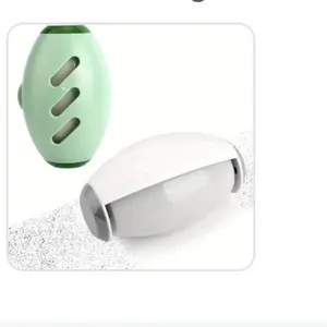 1pc Manual Fur & Hair Remover Roller - Reusable Washable Pet Hair Shaver with Washable Rollers, No Batteries/, Portable Lint & Dander Remover for Clothes, Furniture,, Bedding - Green/White, & Pet- Operation
