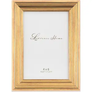 Frames Sutter Burnished Picture Frame, Gold, 4x6