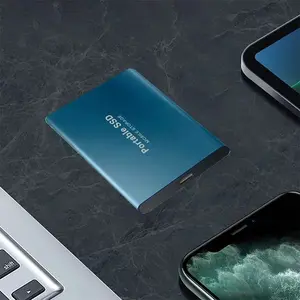Large Capacity External Hard Drive Quiet Operation Mobile Storage SSD USB3.2 Type-C High Speed Solid Stae Disk For PC MAC