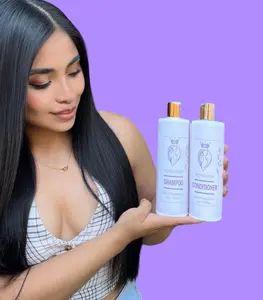Moma Hair Shampoo & Conditioner Combo with Aloe Vera Juice, 355ml - Ideal for Color & Chemically Treated Hair, Biotin Strength, Oil Control, Curl Enhancement, Shine & Vitality - Haircare natural any