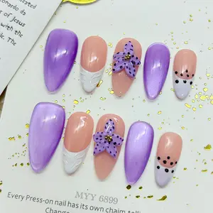 .DP.6899.Handmade 3D Carved Wearable Nail