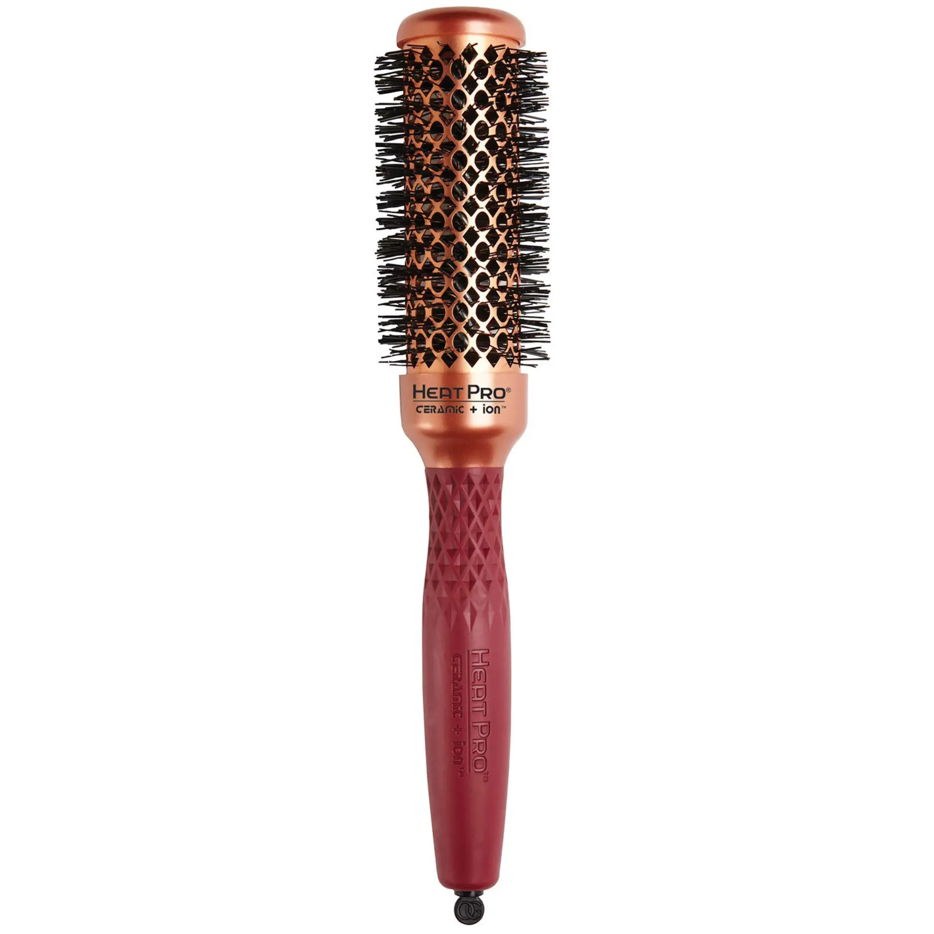 Olivia Garden HeatPro Thermal Round Brush, 1.25" Ceramic Coated Barrel for Professional At Home Blowouts, Smooths Frizz on Normal to Thick Hair, At Home Blowout, Diy Hair