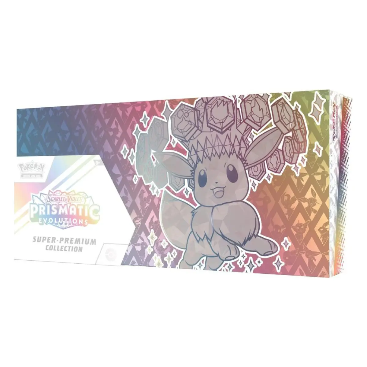 Prismatic Evolutions Super-Premium Collection Pokemon Scarlet and Violet 8.5
