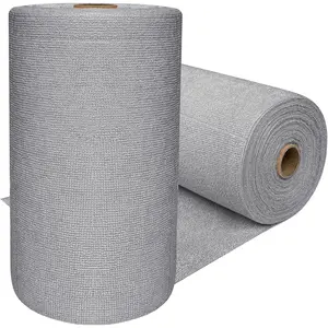 75 Pack Microfiber Cleaning Cloth Roll,  Away Towels,Washable Ultra Absorbent Cleaning Rags for House,,Glass,Garage,Kitchen or Shop(Grey)