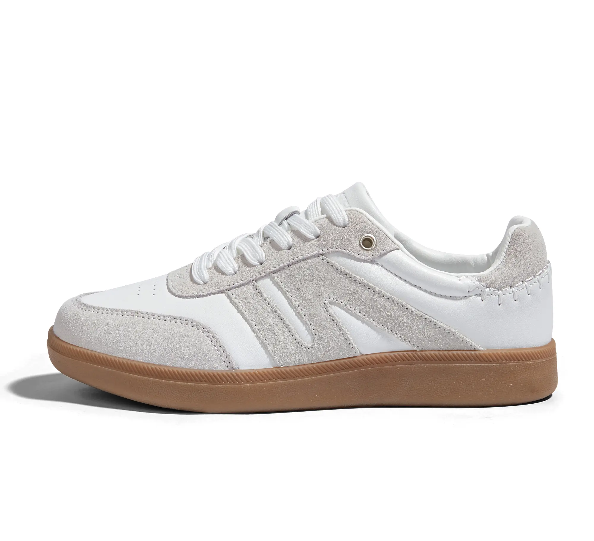 LUCKY STEP Women's Classic Retro Genuine Leather Sneakers - Women's Casual Walking Shoes with Anti-Slip Gum Sole, Breathable, Comfortable, Closed Toe, Ideal for Daily Wear & Training, Women's Sneakers,summerwins,summeroutfits,vacationoutfits,beachoutfits