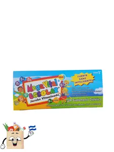 Mega Vital Escolar Vitamin Syrup 21 bottles - Dietary Supplement with Zinc