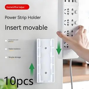 10 Pack Heavy Duty Hooks - Super Strong Adhesive Wall Hooks for Home Use Easy to Install