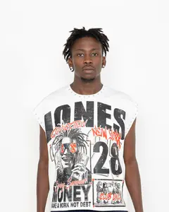 Sleeveless T-Shirt White