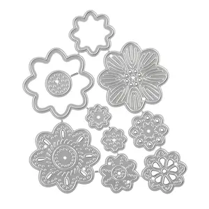 Floral Cutting Mold, DIY Greeting Card Making, Perfect for Album and Diary Crafting, Multifunctional Creative Craft Template