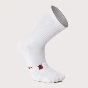 Crease Beast Pocket Socks for Crease Protector inserts - White - 1 Pair - Extra Cushioned Heel. Memory Foam Inserts Not Included. Seamless Compression