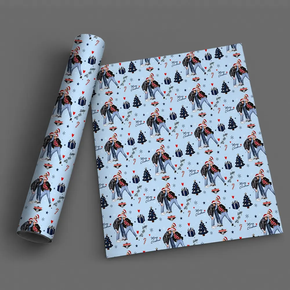Beastie Boys Wrapping Paper Roll, Merry Christmas Gift Wrap, Music Wrapping Paper Roll, MADE IN USA