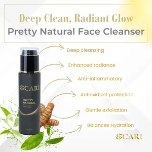 Ecari Skin Turmeric-Infused Deep Cleansing Facial Cleanser for Radiance and Even Skin Tone brightening facewash