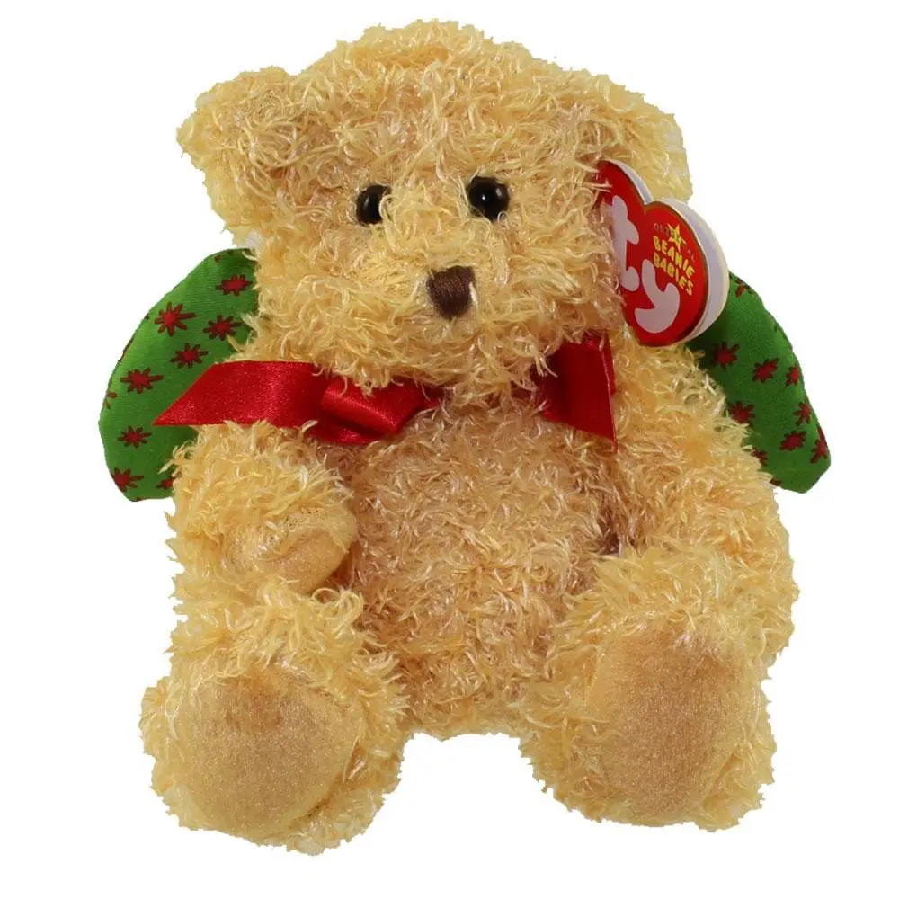TY Beanie Baby - JOYOUS the Angel Bear (6.5 inch) (2005) MWMTs