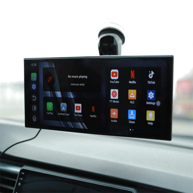 10.26" Android CarPlay Screen Google Play Store Netflix/YouTube/Tiktok Wireless CarPlay Portable screen & Android Auto Built-in GPS Your Smart Driving Companion,Split-Screen App Usage,1080P Parking Backup Camera,Compatible with iOS 10+ and Android 11+ 10.26" Android CarPlay Screen Google Play Store Netflix/YouTube/Tiktok Wireless CarPlay Portable screen & Android Auto Built-in GPS Your Smart Driving Companion,Split-Screen App Usage,1080P Parking Backup Camera,Compatible with iOS 10+ and Android 11+