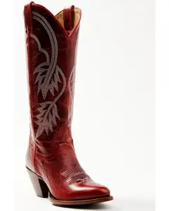 Icon Embroidered Western Tall Boot - Round Toe