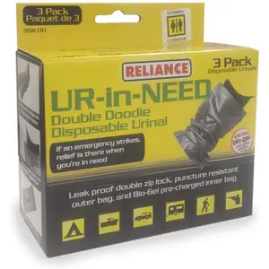 Reliance Products  2016 Reliance UR-in-Need Disposable 3 Urinals