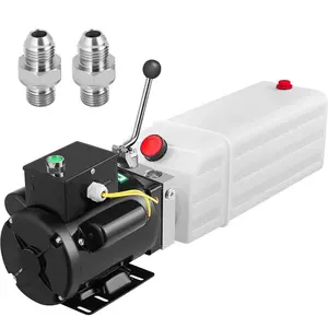 Hydraulic Pump 2.2KW Car Lift Hydraulic Power Unit Hydraulic Power Pack 220V 3HP 50HZ 2750 PSI for Two and Four Post Lift Auto Hoist Car Lift with 6L Plastic Reservoir