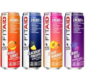 LIFEAID FITAID , 200mg Natural Caffeine, Keto, Variety Pack, Optimum Performance Formula: BCAAs, Quercetin, Electrolytes, Omega-3s, 15 Calories, Paleo, Vegan & Gluten-Free, 12 Fl Oz (Pack of 12)