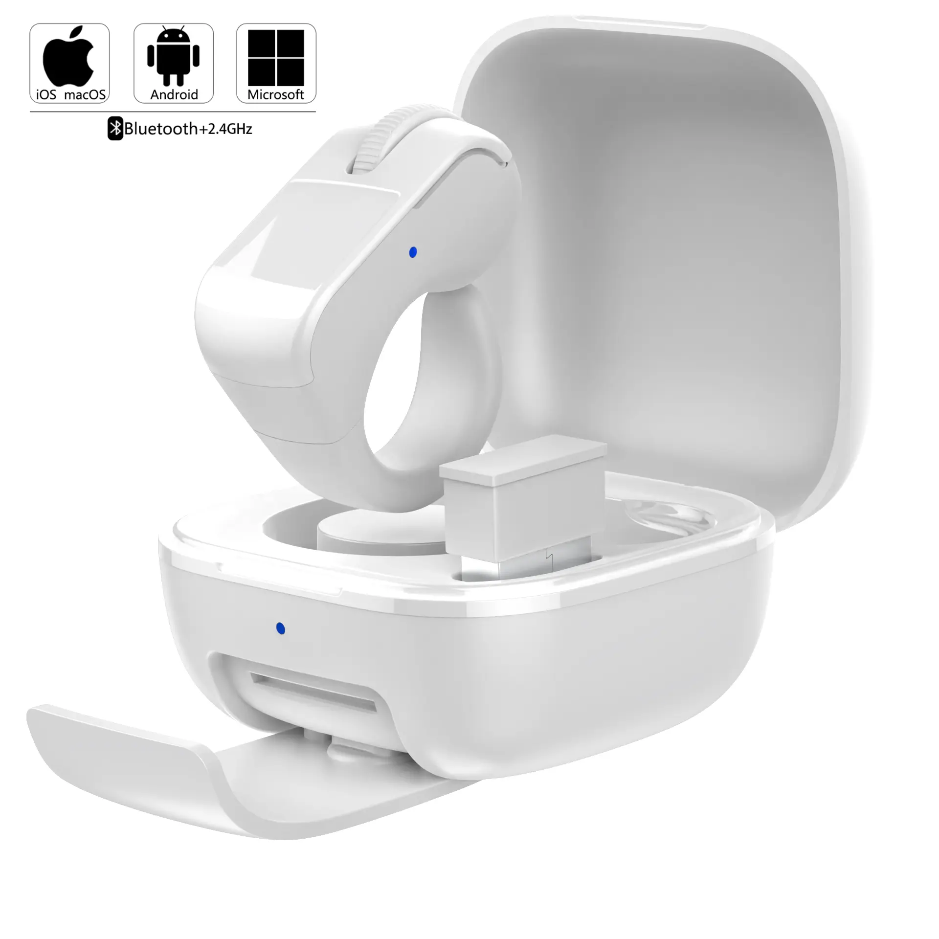 White  （with a USB receiver）