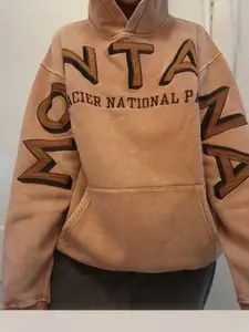 Front Embroidered Montana Hoodie